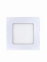 **Встраиваемый светльник Elvan VLS-102SQ-6W-4000K-Wh, квадрат