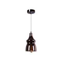 **Светильник подвесной BENETTI Modern Fusione кофе 1хЕ27 коллекция MOD-028