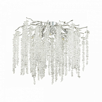 Люстра потолочная Odeon Light Hall Banche 8*G9 5004/8C ODL23 485 серебр/прозр металл/хрусталь 
