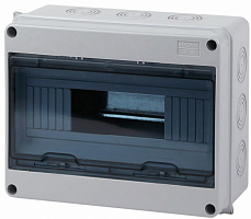 Корпус пластиковый навесной ЭРА SIMPLE КМПн-12 IP65 серый