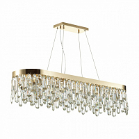 Подвесная люстра Odeon Light Semura 4986/12 золотой/хрусталь Е14 12*40W