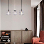 Подвесной светильник Escada Grid 10190/3S Chrome