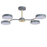 Потолочная светодиодная люстра Lumion LED 72W 220V BRAD 5651/72CL LEDIO LN23 серый, дерево