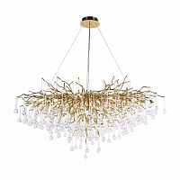 Подвесная люстра MODESTYLE MS.2105.1200 GD золото, 18xG9, 1200*650*1600-800мм