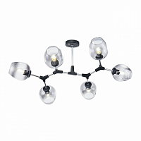 *Потолочная люстра Freya Desi FR5006CL-06B 6*E27