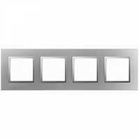 Рамка 4-м Elegance 14-5014-03 Classic, алюминий ЭРА