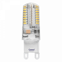 Лампа General GLDEN-G9-5-S-220В-4500К силикон