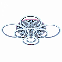 Люстра светодиодная Profit Light 8076/8 CHR 212W+15W RGB 3000-6000K пульт