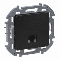 Механизм розетки компьютерной Inspiria RJ45 кат.5E UTP антрацит Legrand
