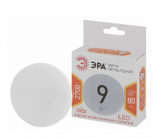 Лампа светодиодная ЭРА STD LED GX-9W-827-GX53 GX53 9Вт таблетка теплый белый свет