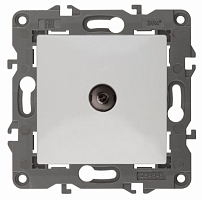 Механизм розетки телевизионной проходная TV Elegance IP20 14-3102-01 бел. ЭРА