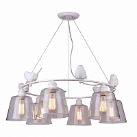 Подвесная люстра Arte Lamp Passero A4289LM-6WH 6*E27