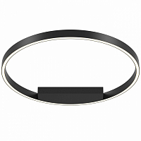 Потолочный светодиодный светильник Maytoni Rim MOD058CL-L35B4K черный LED 35W 4000K