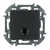 Механизм розетки телефонной Inspiria RJ11 антрацит Legrand