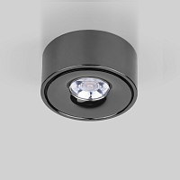 Накладной светодиодный светильник Elektrostandard Glide 25100/LED 8W 4200K чёрный жемчуг