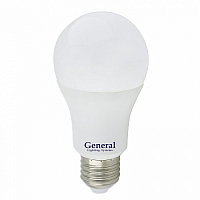 Лампа General "Груша" GLDEN-WA60-17Вт-230-E27-6500К угол 270