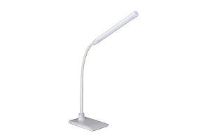 Camelion KD-792  C01 белый  LED(Свет-к настольн.,6 Вт,230В, сенсорн.вкл-е, 4 ур. ярк,4000К)