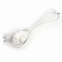 Сетевой шнур с диммером 230V 2м белый DM103-200W Feron