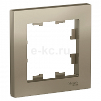 Рамка 1-м ATLAS DESIGN шампань SE