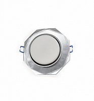 Светильник граненый зеркальный с подсветкой GCL-GX53-H38-BL-7 General