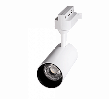 **Светильник светодиодный PTR 0715 15Вт 3000К IP40 24град. трековый WH бел. JazzWay
