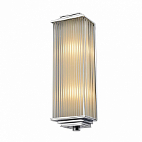 Светильник настенный Newport 3290 3293/A Nickel Clear glass