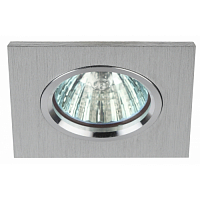 Светильник KL57 SL ЭРА литой "алюминевый " MR16,12V/220V, 50W серебро