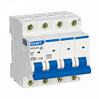 Выключатель автоматический модульный 4п C 25А 4.5кА NXB-63S (R) CHINT