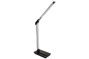 **Camelion KD-846 C02 серебро LED (Свет-ник наст, 8Вт,сенс.регулир. яркости, 3 цвет темп)