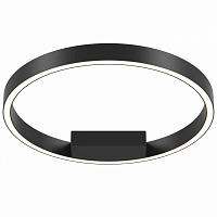 Потолочный светодиодный светильник Maytoni Rim MOD058CL-L25B4K черный LED 25W 4000K