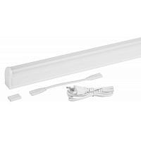 Линейный светодиодный светильник ЭРА LLED-01-04W-6500-W 4Вт 6500K L311мм с выключателем