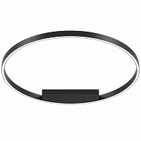 Потолочный светодиодный светильник Maytoni Rim MOD058CL-L50B4K черный LED 50W 4000K