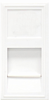 Розетка DEC RJ45 UTP кат.5е, 1 мод., бел. (22,5х45мм) Donel