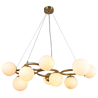 **Люстра Rivoli Adele 5103-310 9 х Е27 60 Вт лофт - кантри
