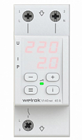 Реле напряжения с контролем тока welrok VI-40