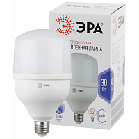 Лампа светодиодная ЭРА STD LED POWER T100-30W-6500-E27 E27 / Е27 30 Вт колокол холодный дневной свет
