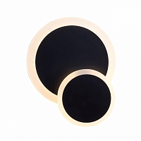**Настенный светильник LED4U 6725-180, черный, 3000-6000К, без пульта 230*50*180мм