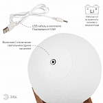 Декоративный светильник ЭРА NLED-491-1W-W белый