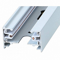 **Шинопровод одноф. Uniel 1м белый, тип К UBX-Q121 KS2 WHITE 100 POLYBAG