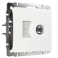 Розетка ТВ+Ethernet Werkel 4690389174414 W1181301 a056109
