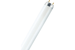 Лампа люминесцентная L 18W/830 LUMILUX 18Вт T8 3000К G13 смол. OSRAM 4058075693050