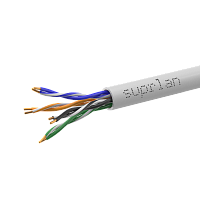 Кабель UTP кат.5E 4х2х0.51 Cu PVC In. Premium (м) SUPRLAN 01-0313-5