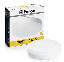 Лампа светодиодная Feron LB-453 GX53 12W 2700K