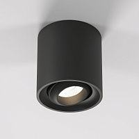 Светильник потолочный светодиодный Elektrostandard 10W 4200K чёрный 25041/LED