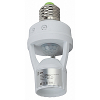 Датчик движения MD 015 ЭРА белый E27 60Вт 360гр 6м IP20