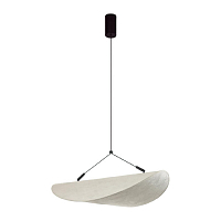 Подвесной светильник Odeon Light Silk 7067/30L металл/ткань/черн IP20 LED 30W 4000K