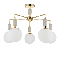 Люстра на штанге Lumion Vivien 6580/5C золото E14 5*40W 220V