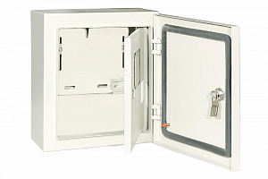 Корпус металлический ЩУ-1ф/1-1-6 IP66 (2двери) (310х300х150) TDM