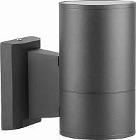 **Светильник уличный, «Бостон», Feron DH0701 60W, E27, 230V, IP54, серый, цилиндр, на стену вверх
