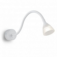 Подсветка настенная Feron AL7730 белый 3W 3700К 230V 210Lm корпус алюминий IP20 60*60*370мм